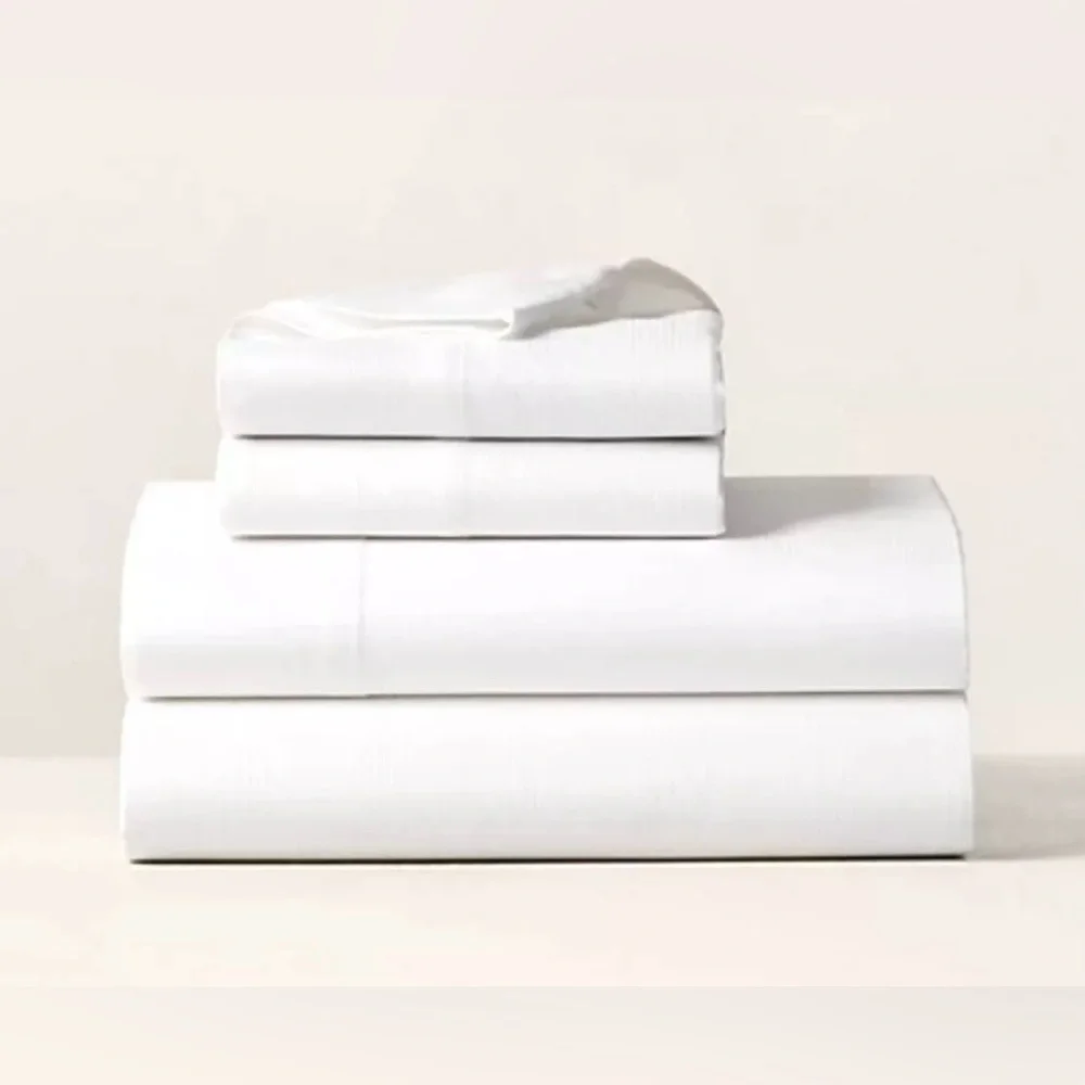 FULL SIZE 3PC SHEET SET RALPH LAUREN HOME NEW $345 LOVAN PLAID STUDIO WHITE